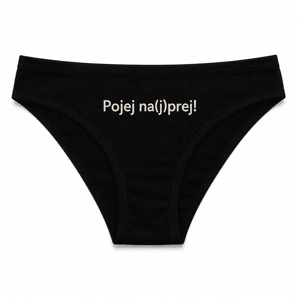 Smešno spodnje perilo – Pojej na(j)prej!