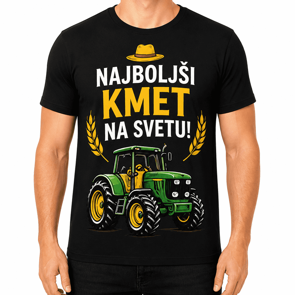 Majica za kmeta – NAJBOLJŠI KMET NA SVETU!
