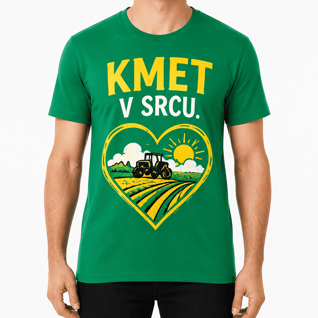 Majica za kmeta – KMET V SRCU.