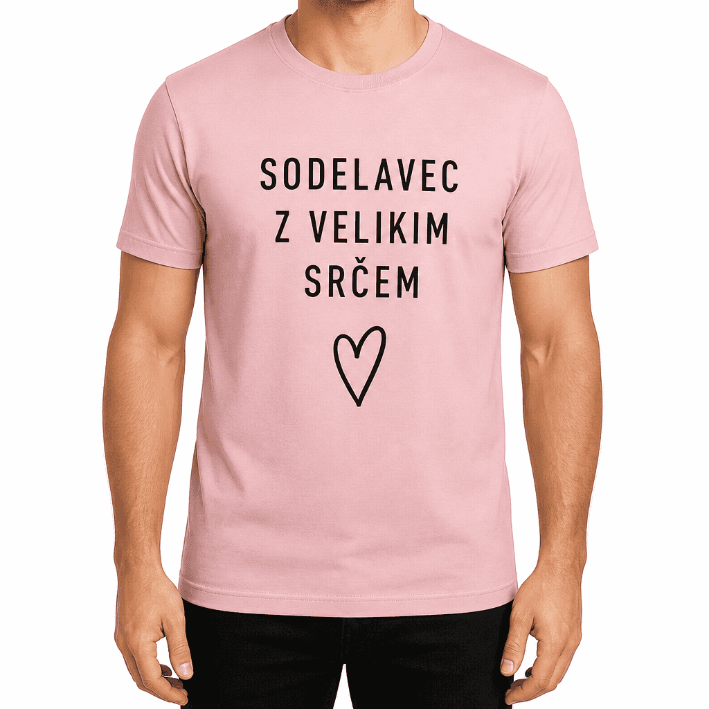 Majica za sodelavca – SODELAVEC Z VELIKIM SRČEM