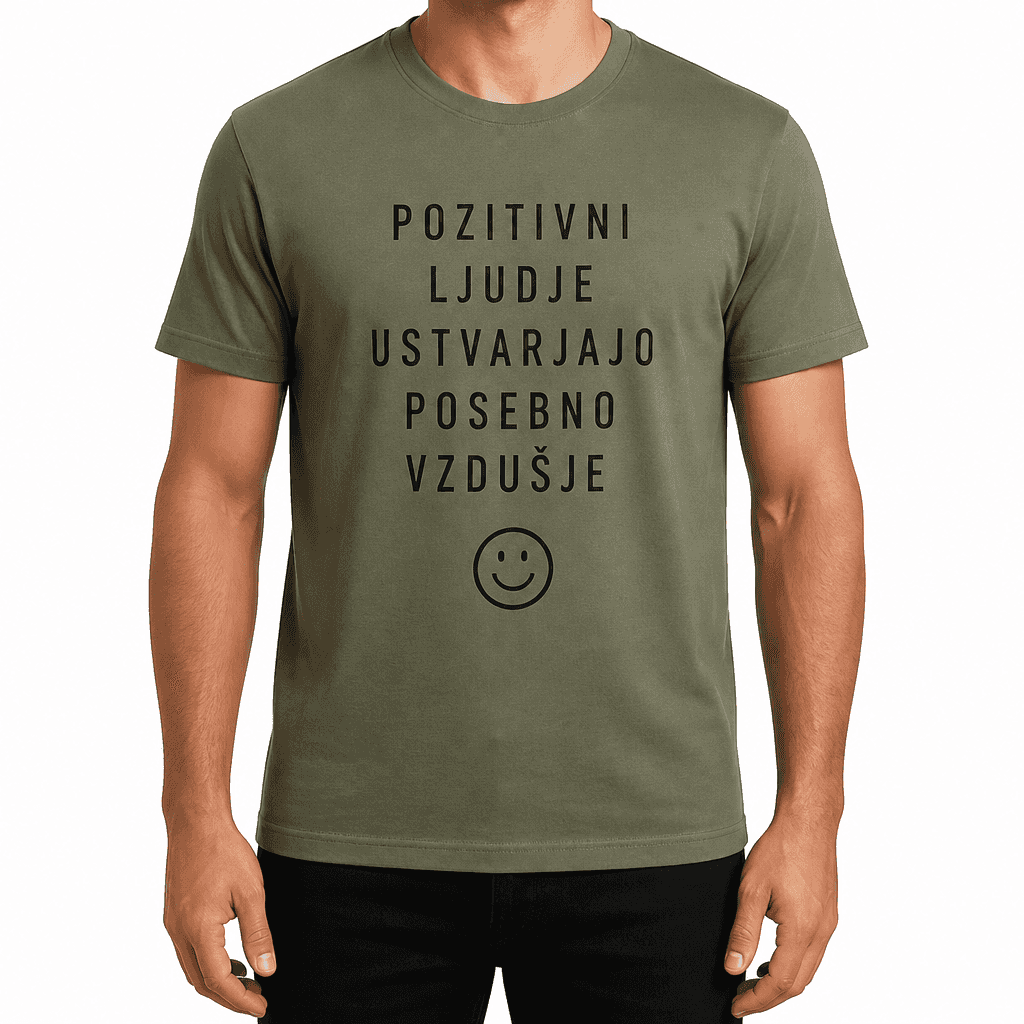 Majica za sodelavca – POZITIVNI LJUDJE USTVARJAJO POSEBNO VZDUŠJE