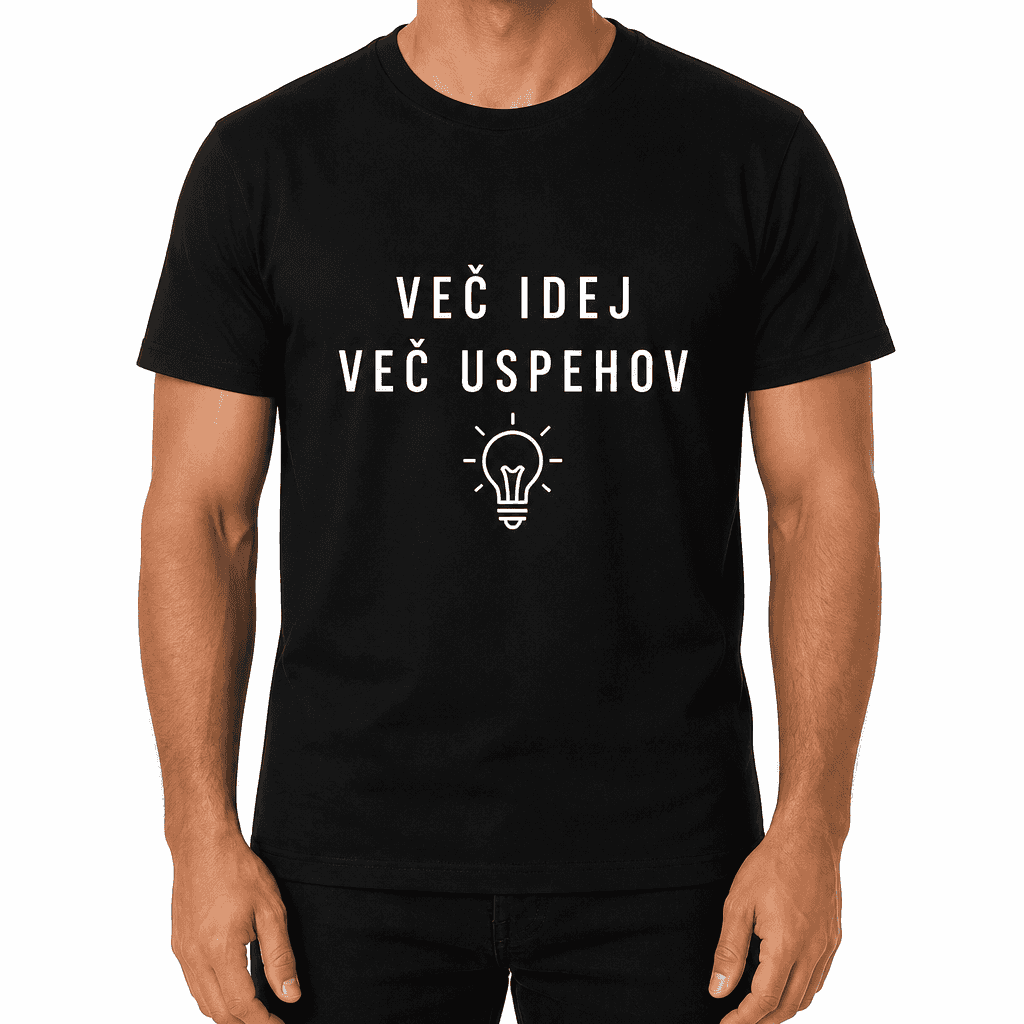 Majica za sodelavca – VEČ IDEJ VEČ USPEHOV