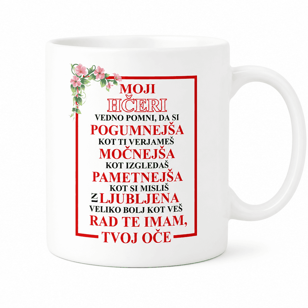 Skodelica moji hčeri