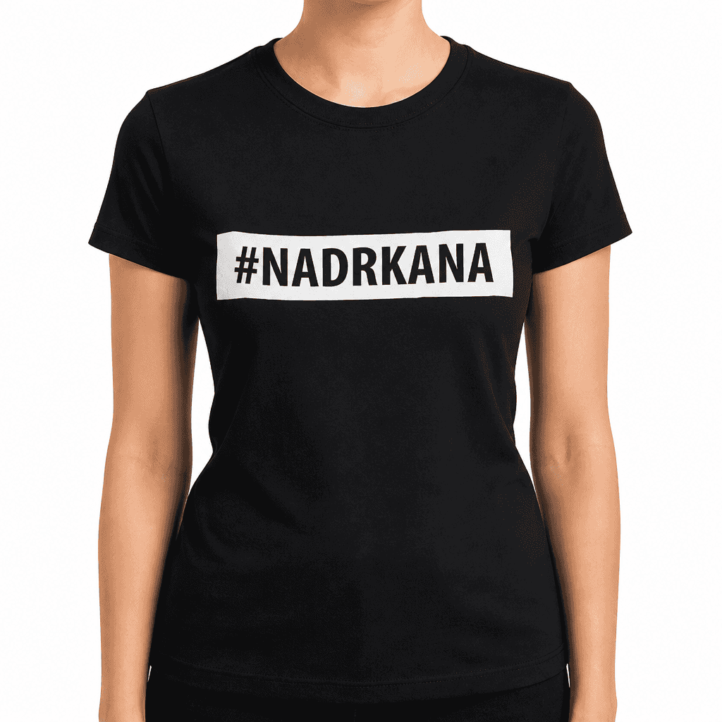 Smešna majica #NADRKANA