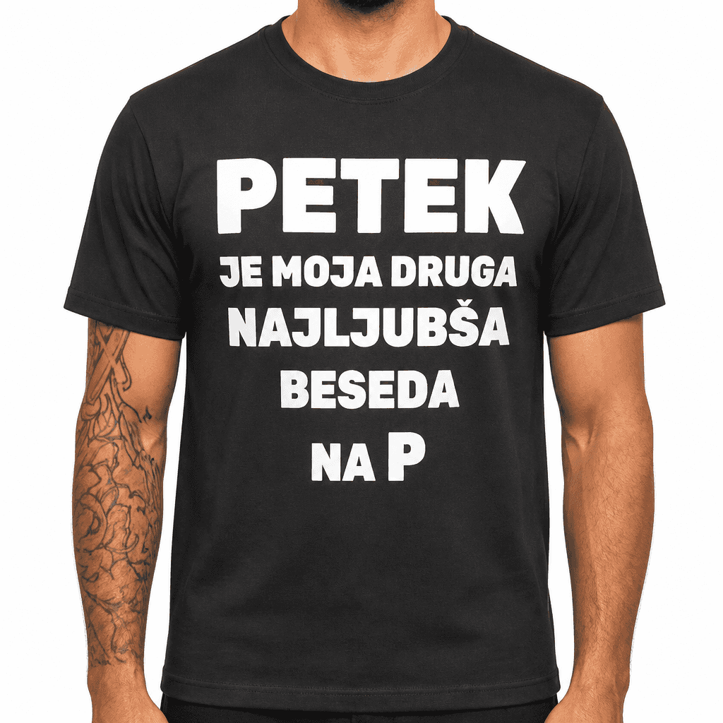 Smešna majica Petek je!