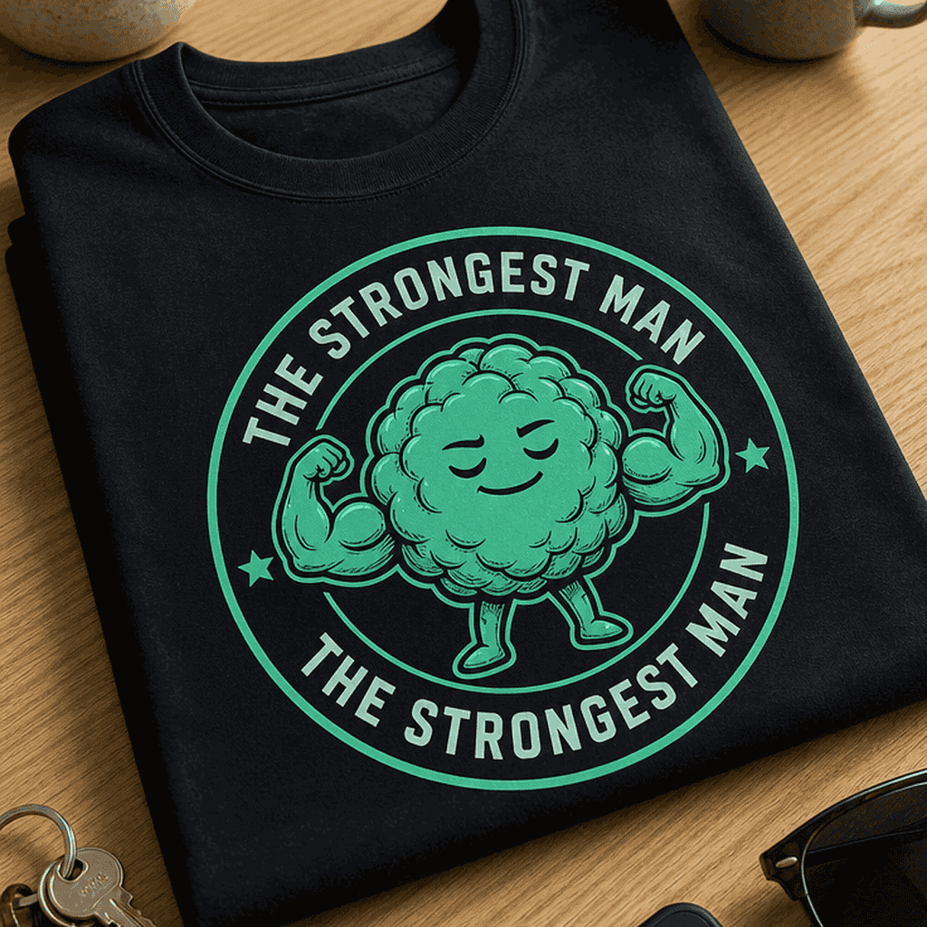 Majica za ljubitelje suhega humorja - The strongest man