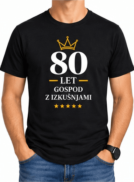 Majica za 80 let – Gospod z izkušnjami