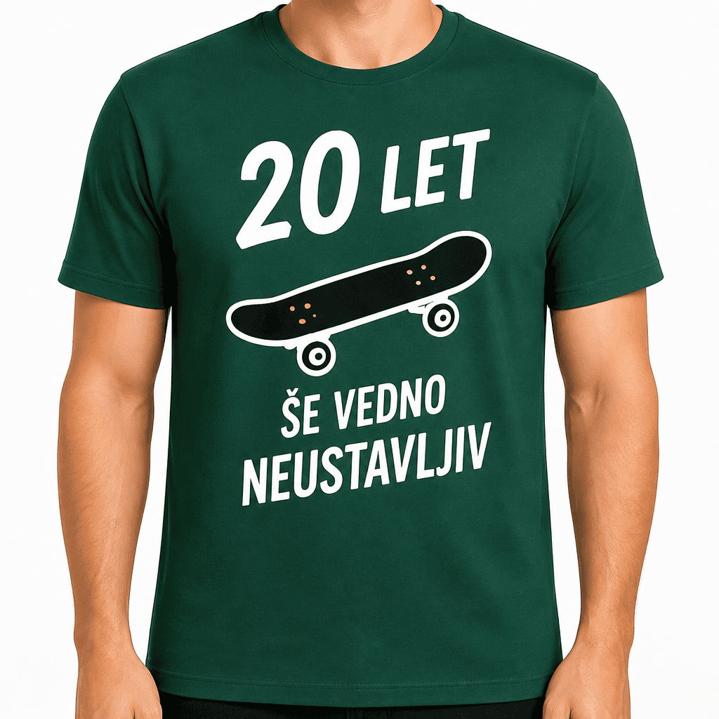 Majica za 20 let – 20 let še vedno neustavljiv