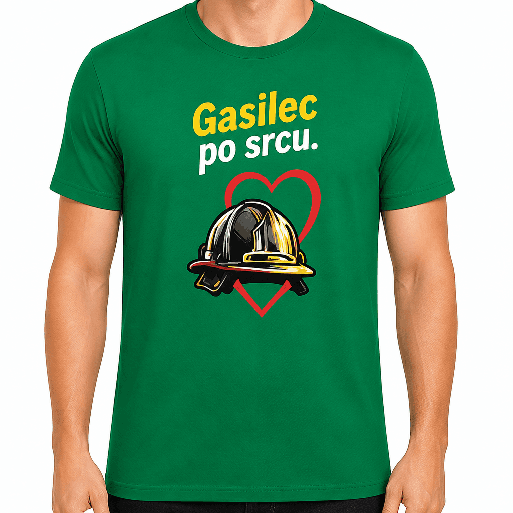 Majica za gasilca – Gasilec po srcu.