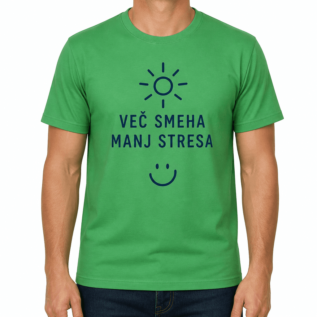 Majica za sodelavca – VEČ SMEHA MANJ STRESA