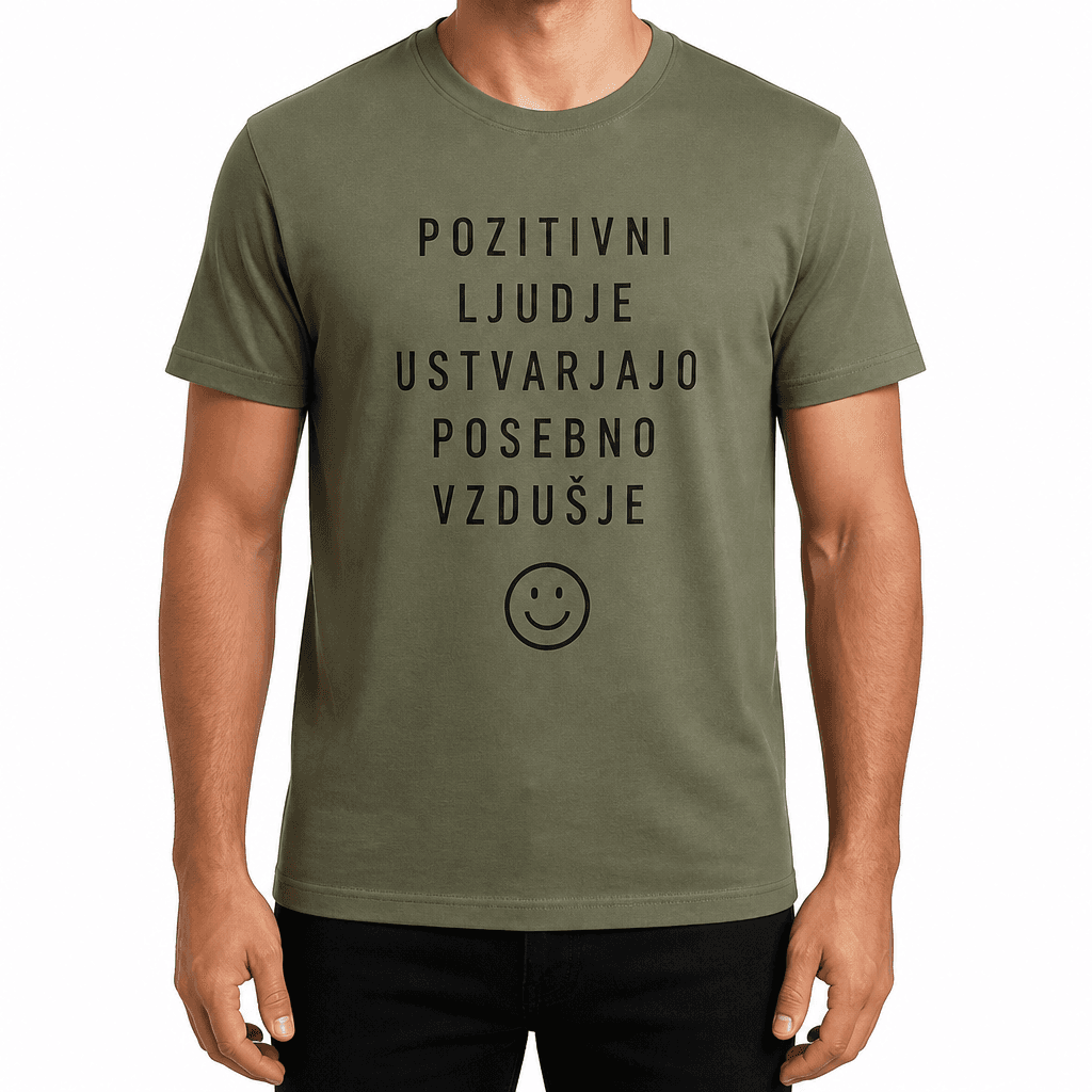 Majica za sodelavca – POZITIVNI LJUDJE USTVARJAJO POSEBNO VZDUŠJE