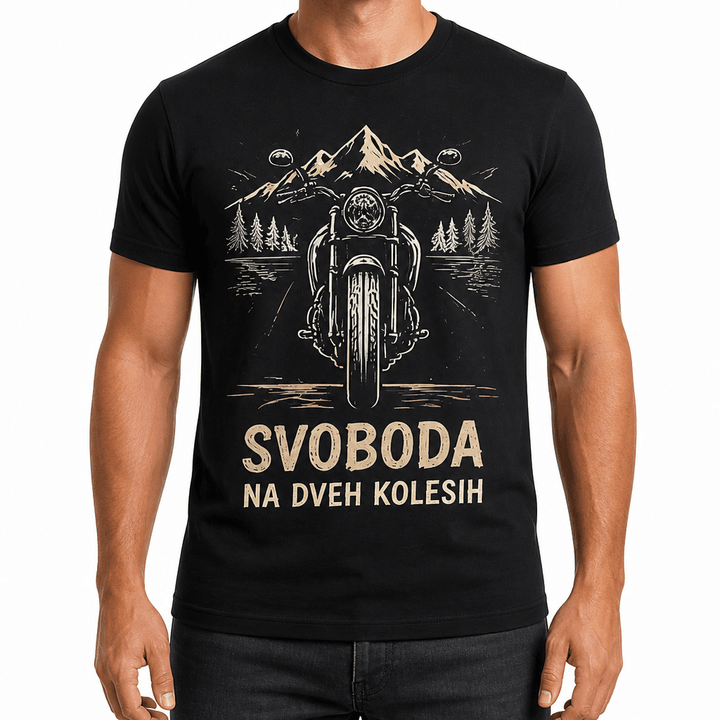 Majica za motorista – SVOBODA NA DVEH KOLESIH