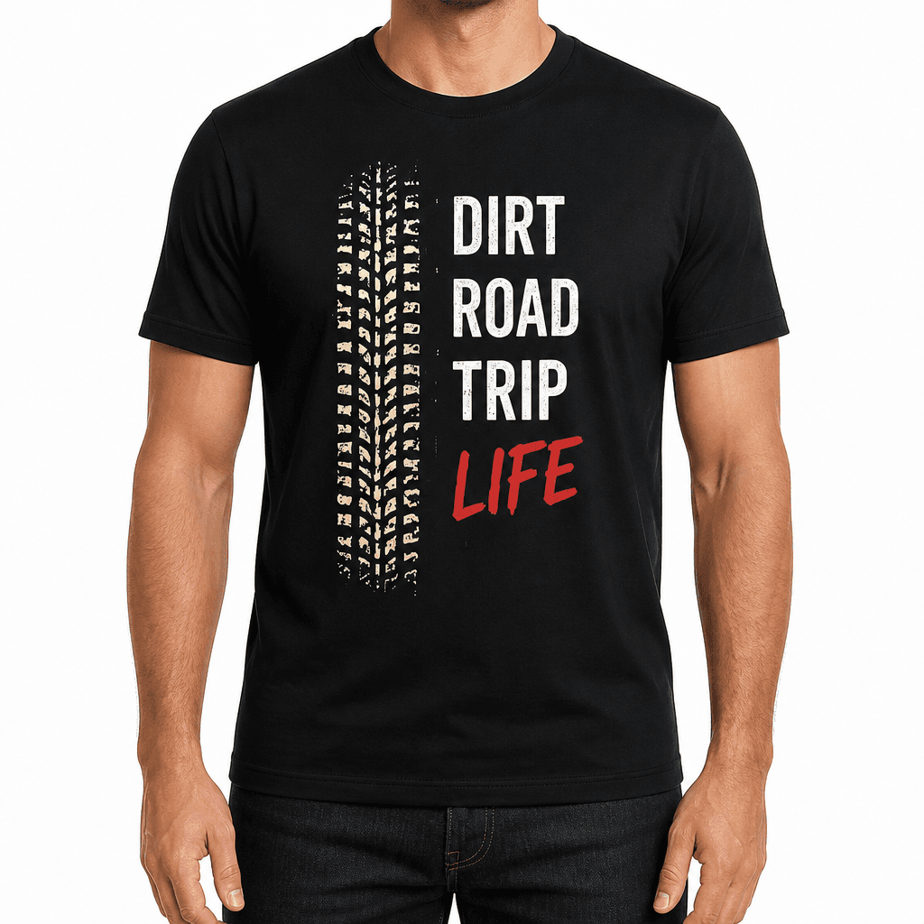 Majica za motorista – DIRT ROAD TRIP LIFE