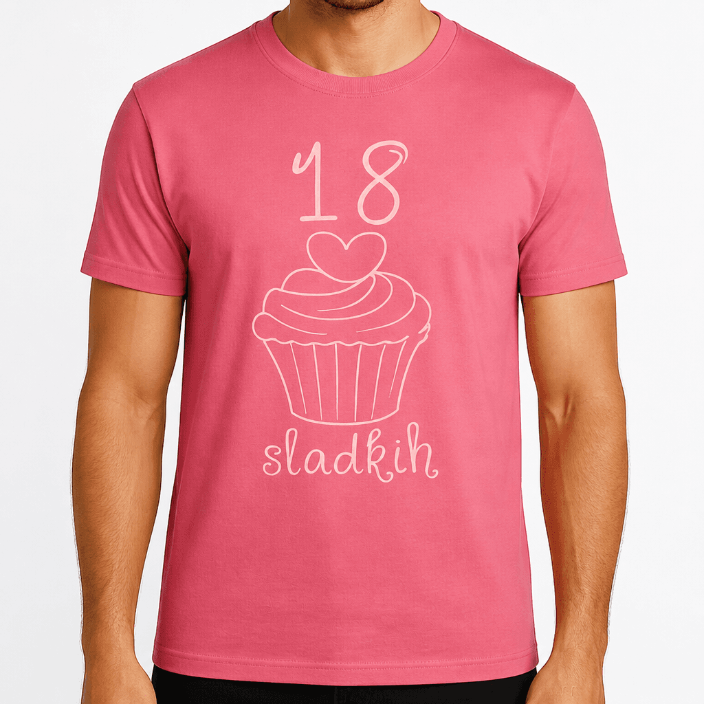 Smešna majica 18 sladkih