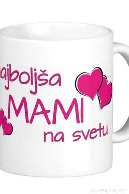 Skodelica za dan žena – najboljša MAMI na svetu