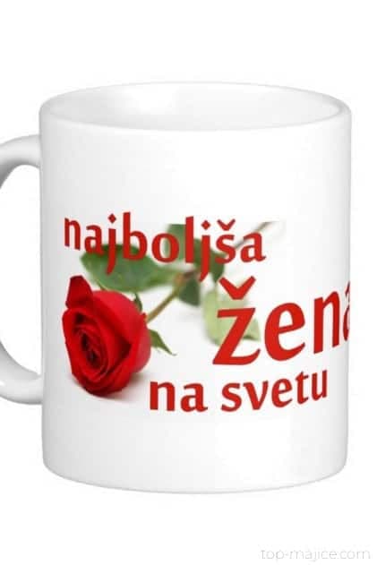 Skodelica "najboljša žena na svetu"