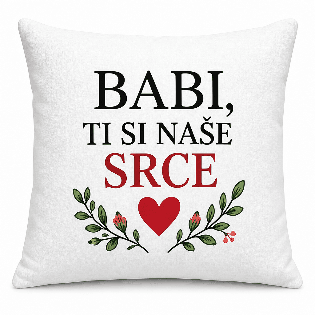 Blazina za babico – Babi, ti si naše srce