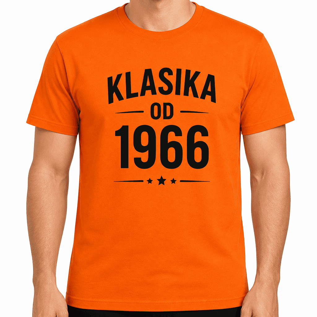 Majica za 60 let – Klasika od 1966
