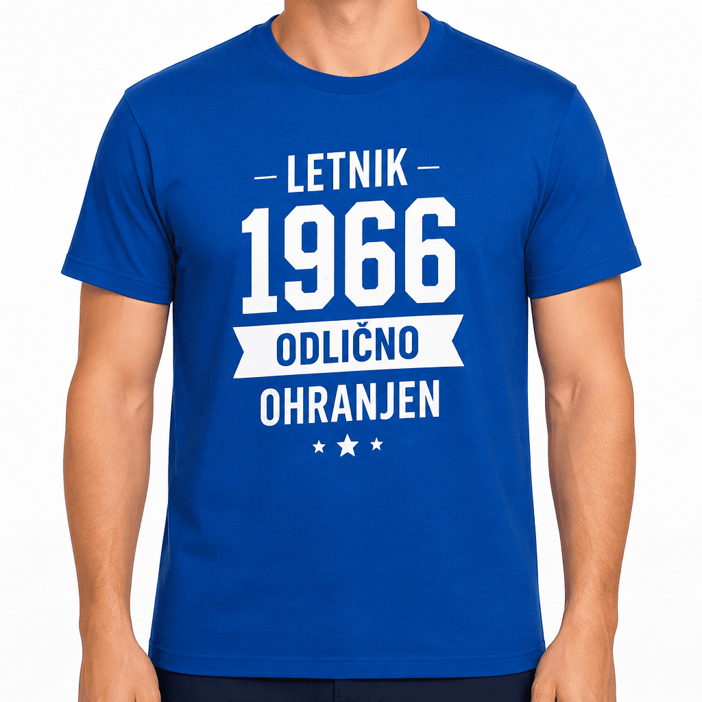 Majica za 60 let – Letnik 1966 odlično ohranjen