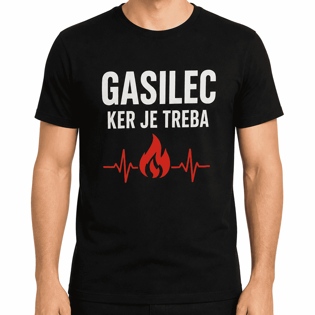 Majica za gasilca – Gasilec ker je treba