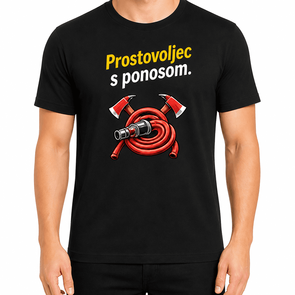 Majica za gasilca – Prostovoljec s ponosom.
