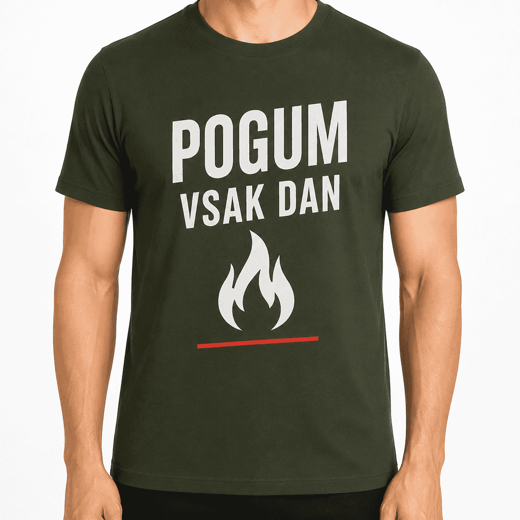 Majica za gasilca – Pogum vsak dan