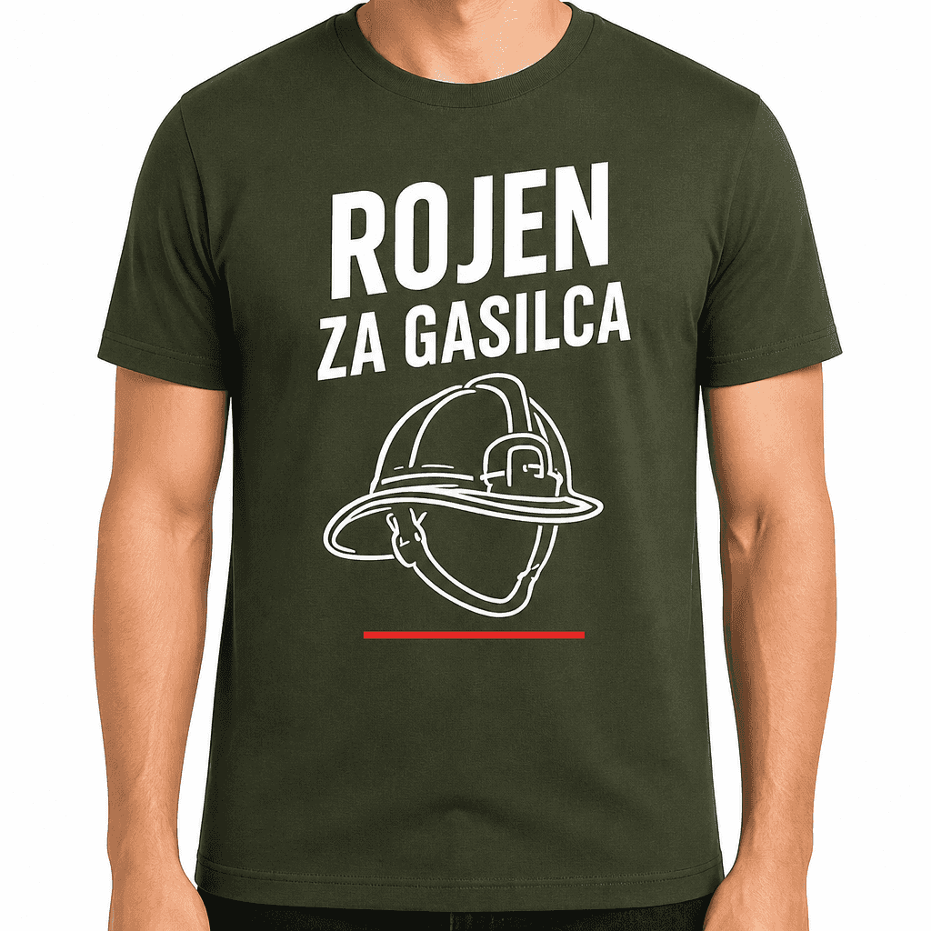 Majica za gasilca – Rojen za gasilca