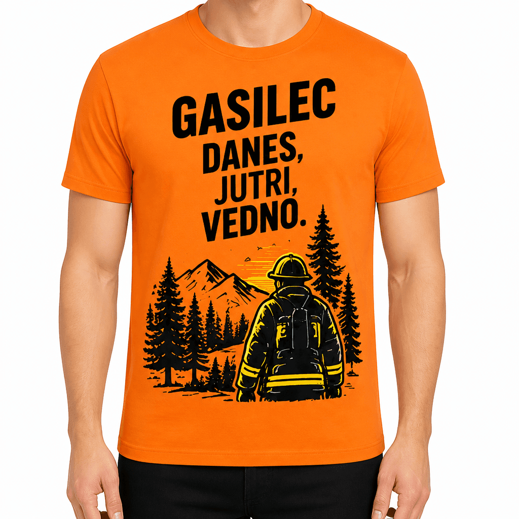 Majica za gasilca – Gasilec danes, jutri, vedno.
