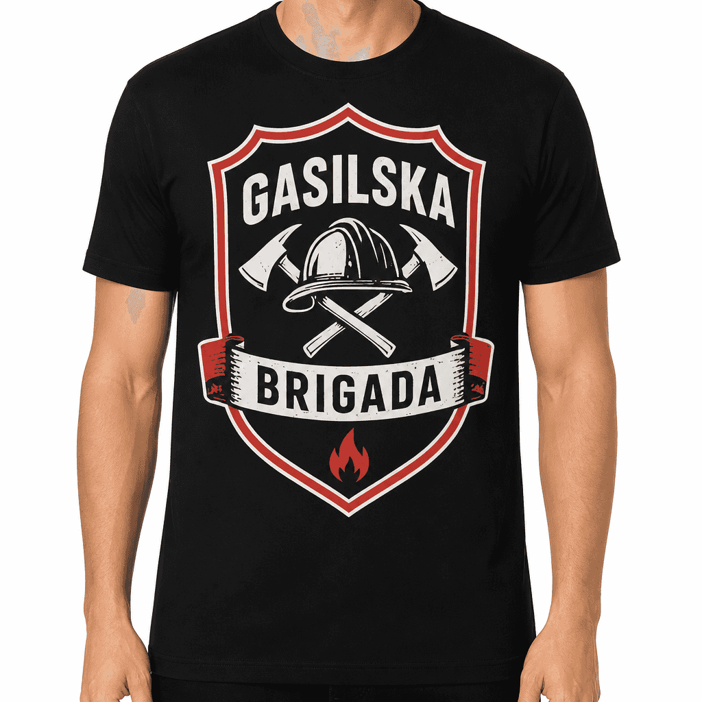 Majica za gasilca – Gasilska brigada