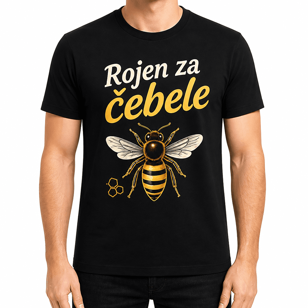 Majica za čebelarja – Rojen za čebele