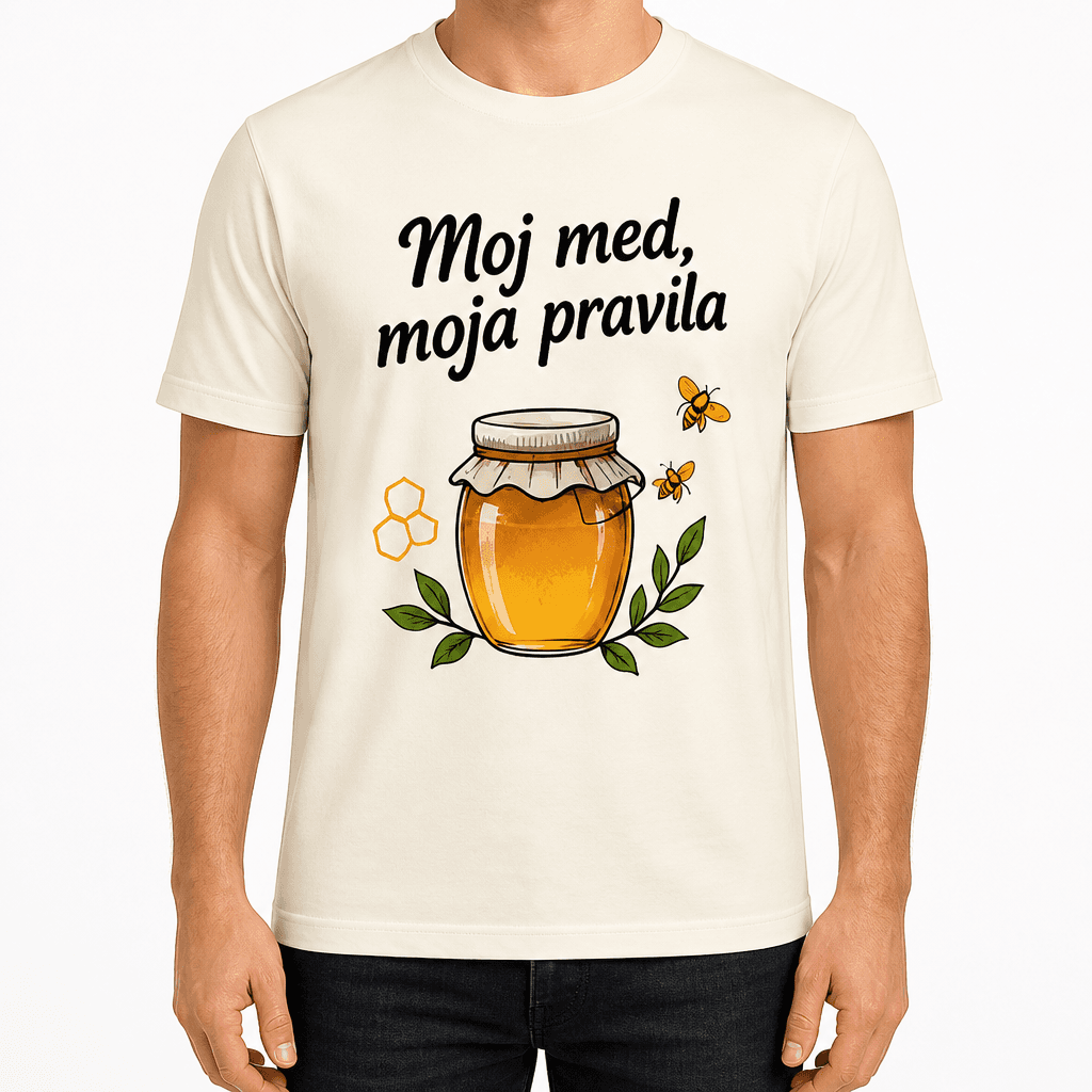 Majica za čebelarja – Moj med, moja pravila