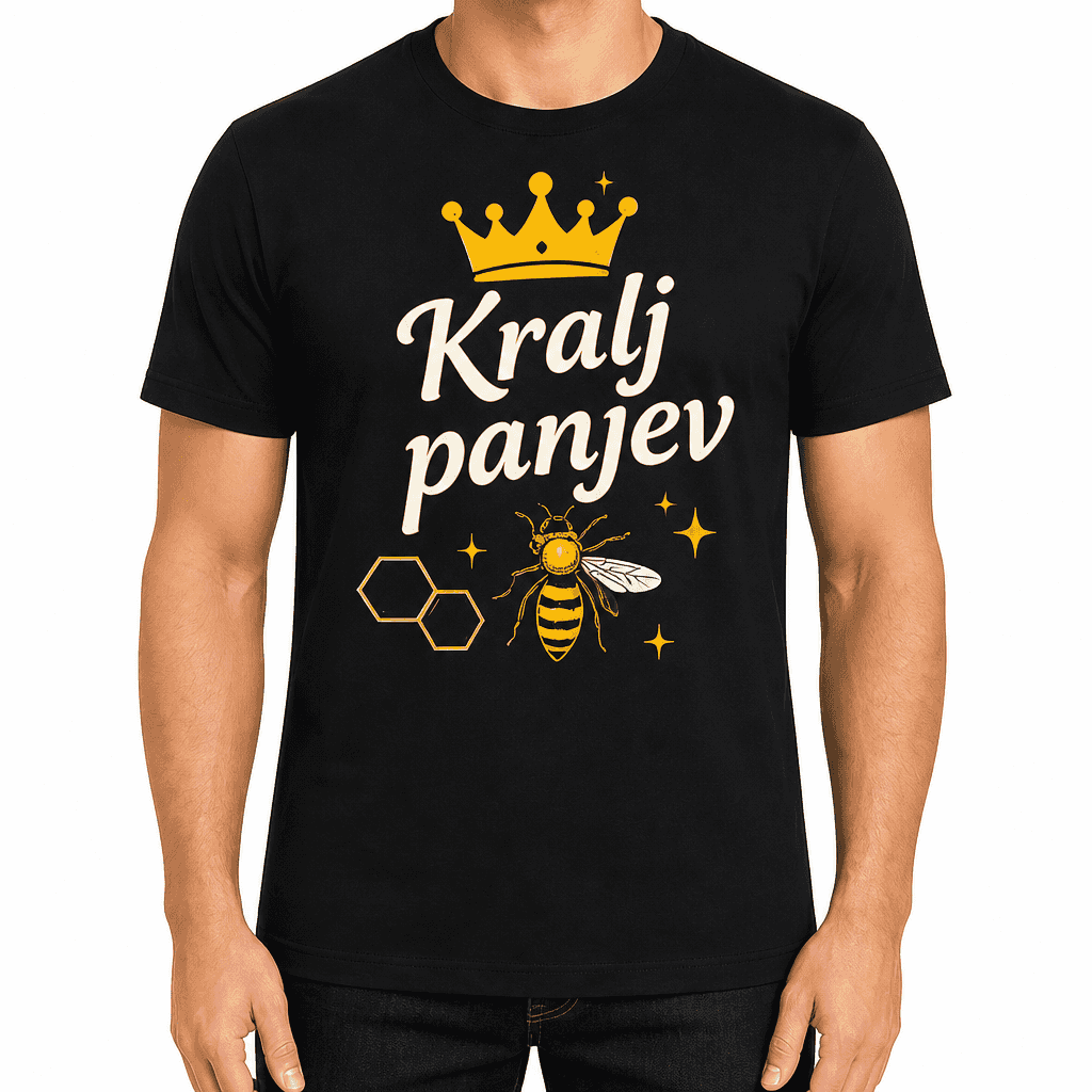 Majica za čebelarja – Kralj panjev
