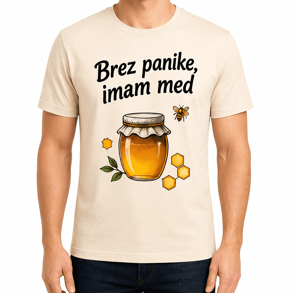 Majica za čebelarja – Brez panike, imam med