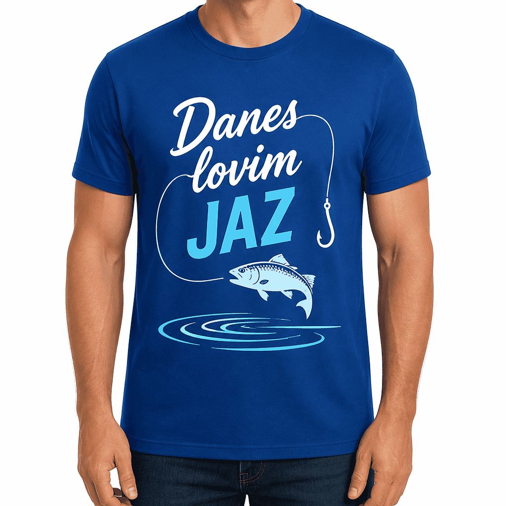 Majica za ribiča – Danes lovim JAZ