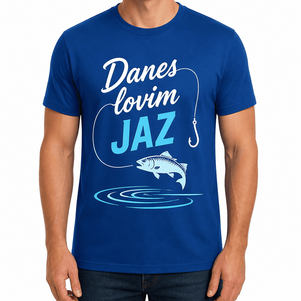 Majica za ribiča – Danes lovim JAZ