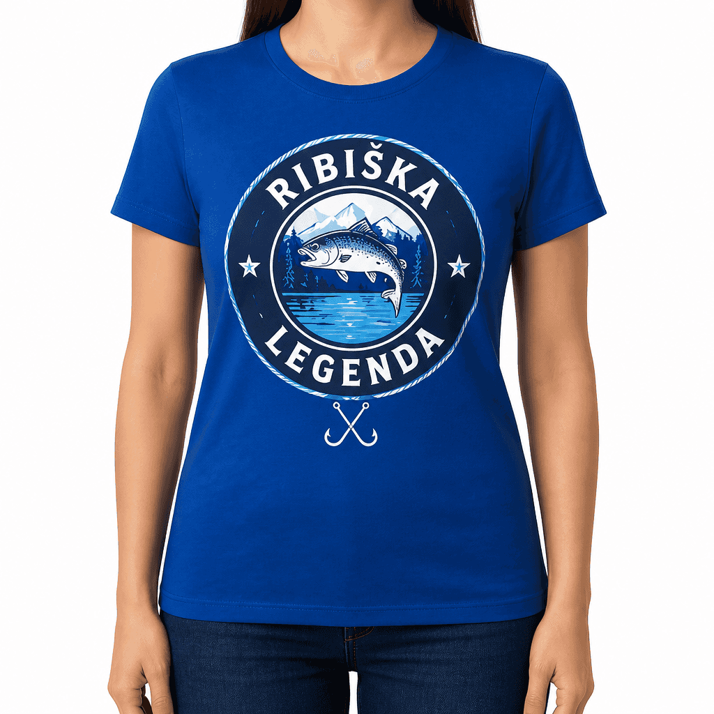 Majica za ribiča – RIBIŠKA LEGENDA
