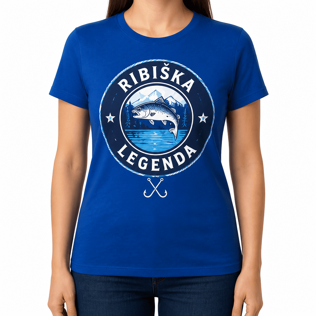 Majica za ribiča – RIBIŠKA LEGENDA