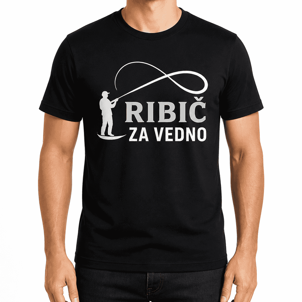Majica za ribiča – RIBIČ ZA VEDNO