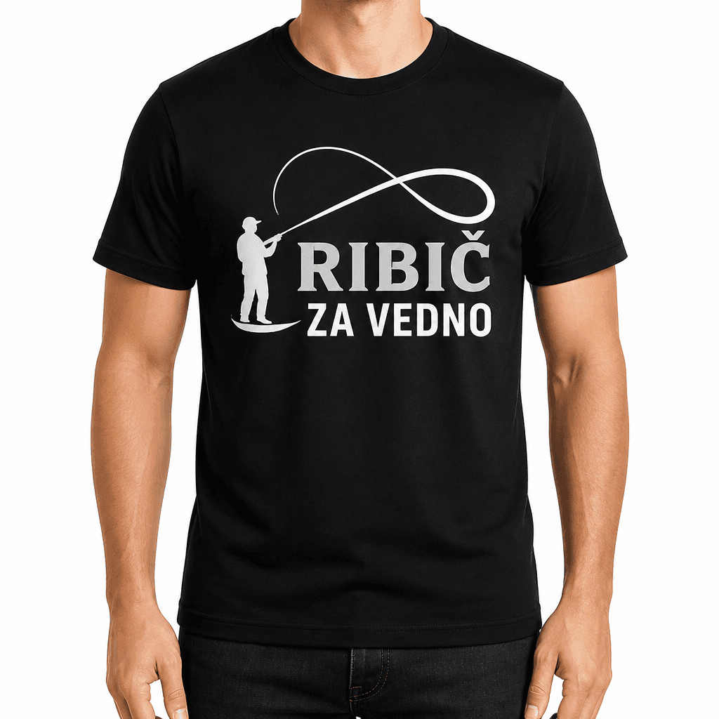 Majica za ribiča – RIBIČ ZA VEDNO