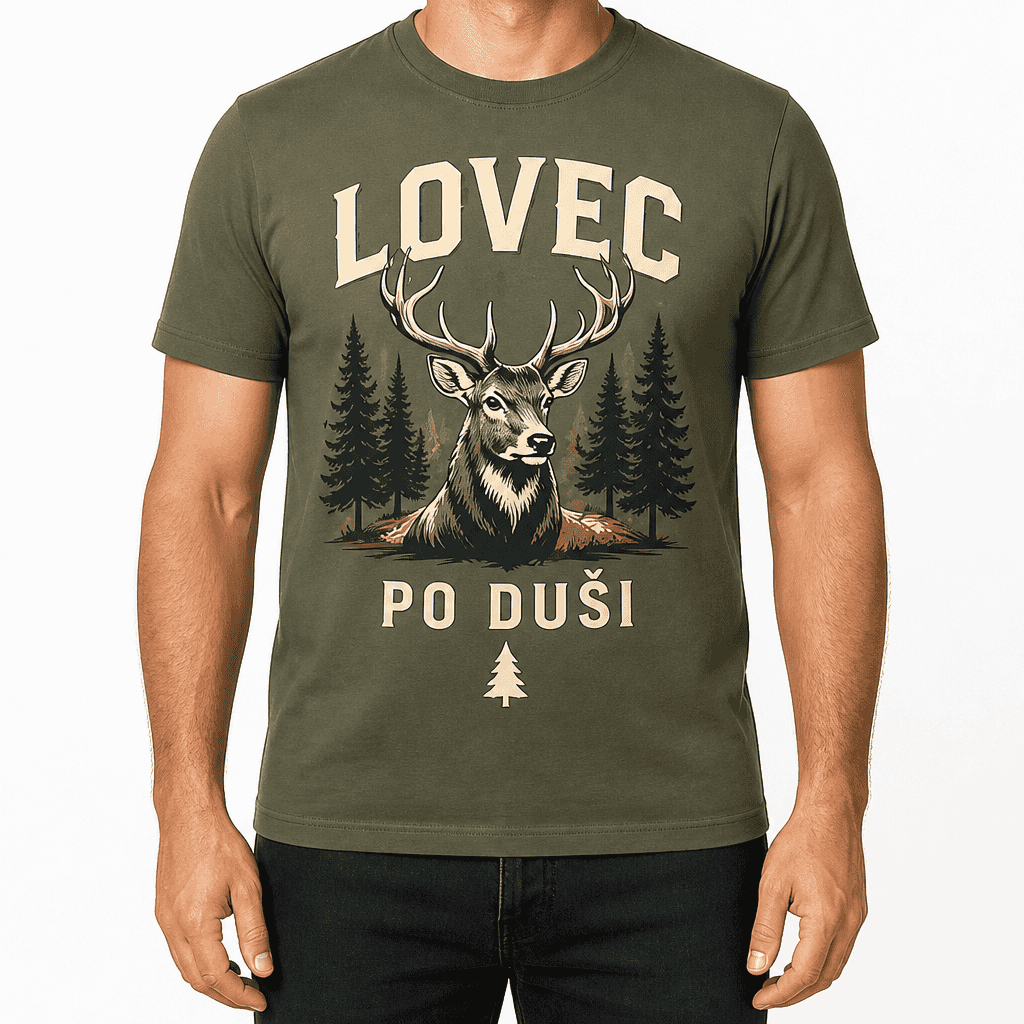 Majica za lovca – LOVEC PO DUŠI