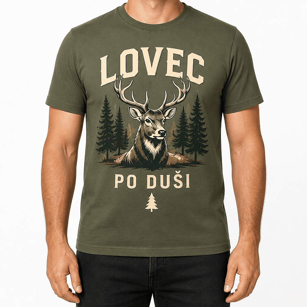 Majica za lovca – LOVEC PO DUŠI