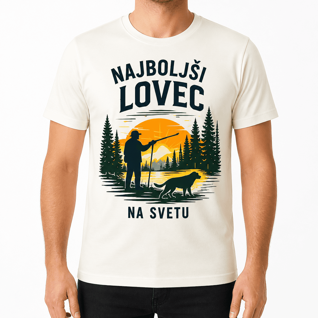 Majica za lovca – NAJBOLJŠI LOVEC NA SVETU