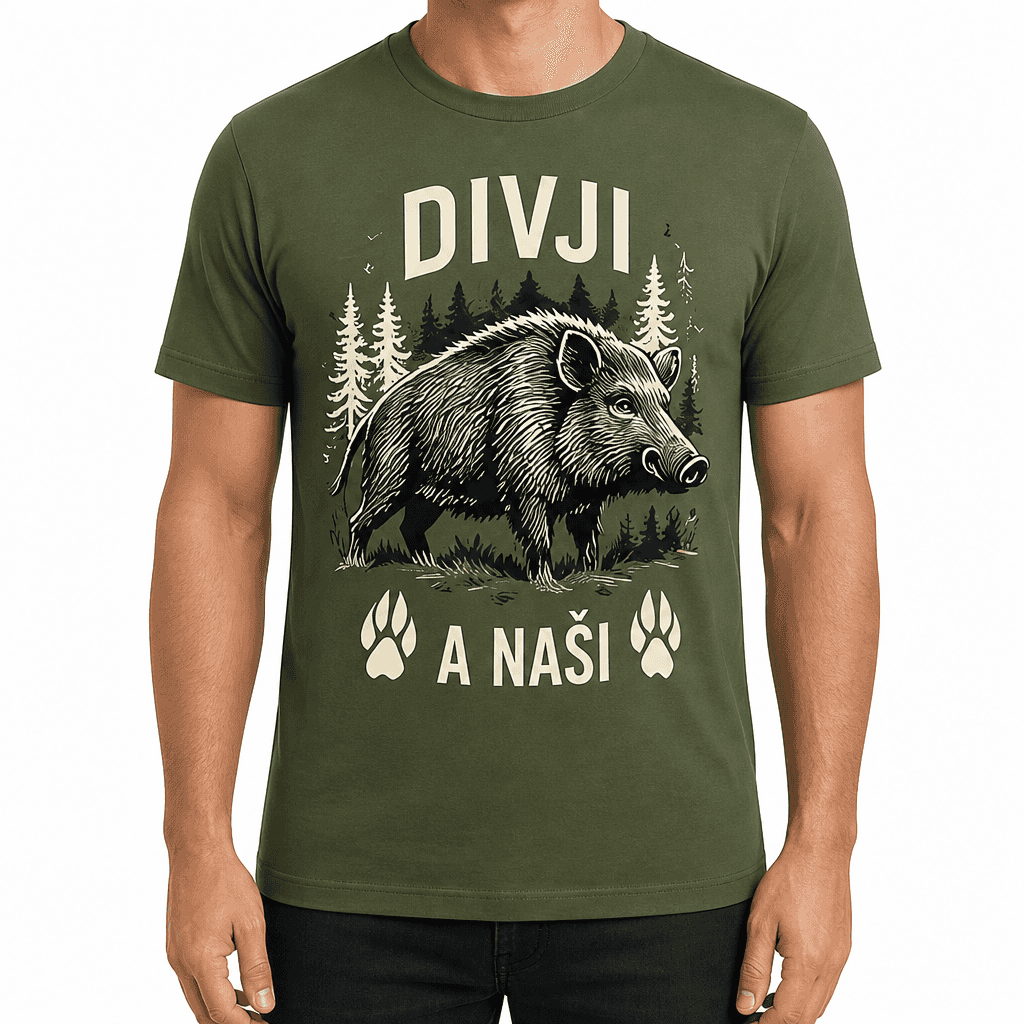 Majica za lovca – DIVJI A NAŠI