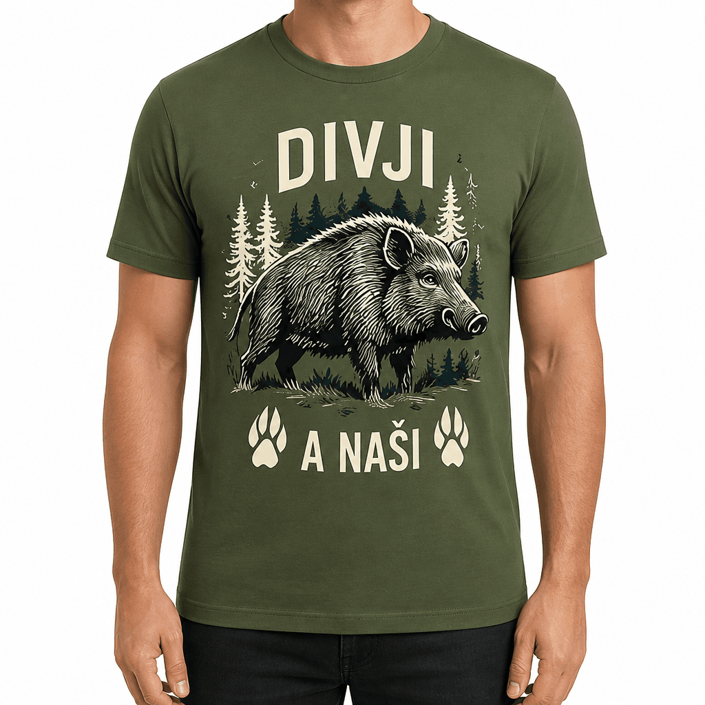Majica za lovca – DIVJI A NAŠI