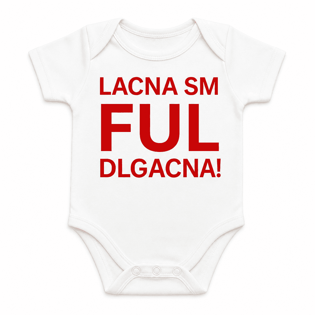 Otroški bodi LACNA SM FUL DLGACNA!