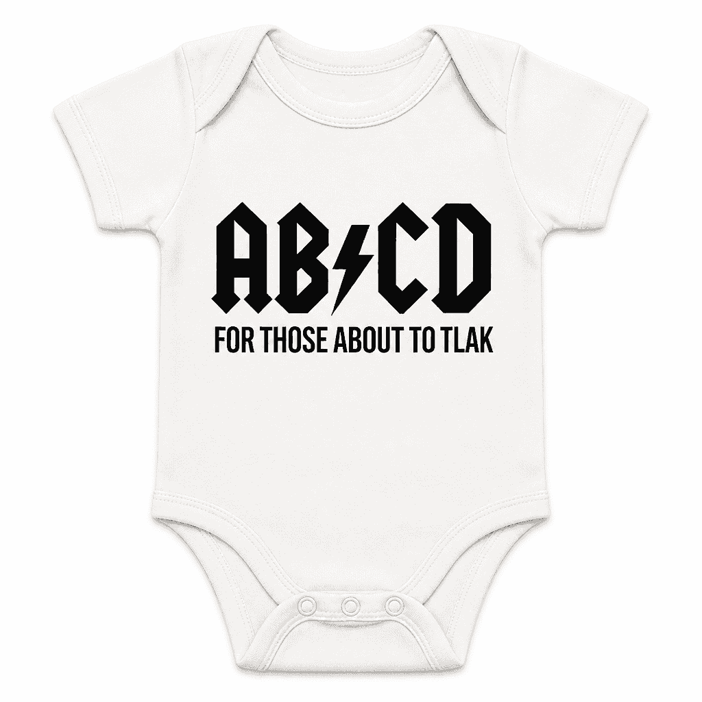 Otroški bodi ABCD