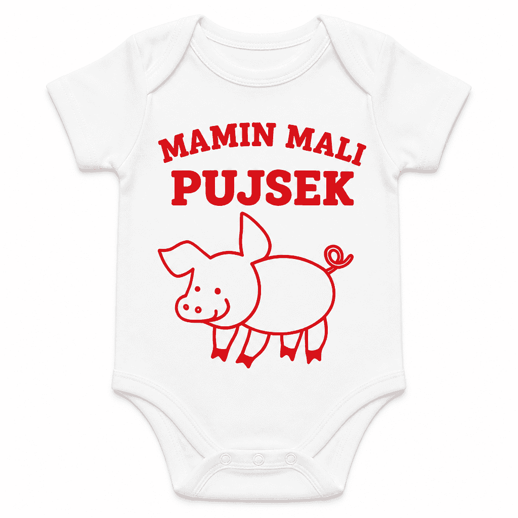 Otroški bodi Mamin mali pujsek