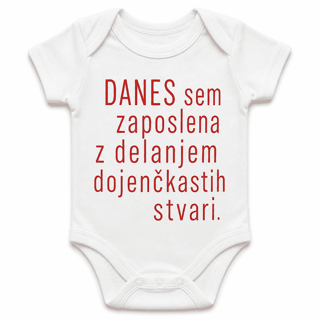 Otroški bodi zaposlena