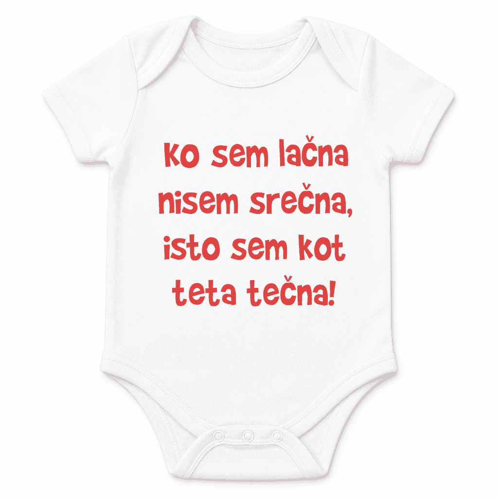 Otroški bodi ko sem lačen/a nisem srečen/na