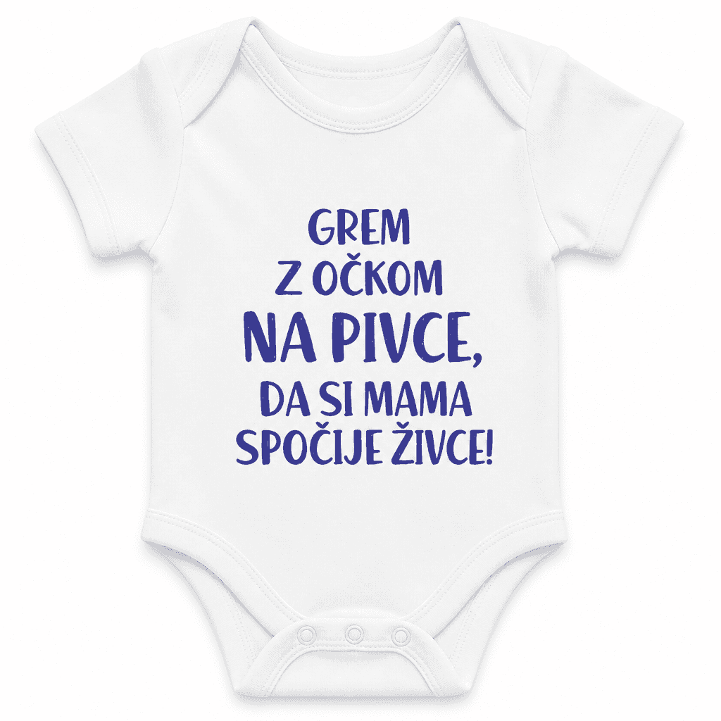 Otroški bodi z očkom na pivce